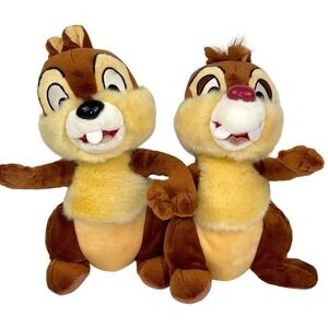 DISNEY PARKS CHIP & DALE BEST FRIENDS BEAN BAG‎ PLUSH NEW w/ GIFT TAG ADORABLE